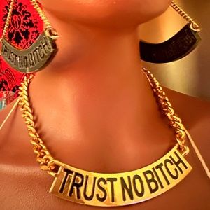 Trust No B Necklace
